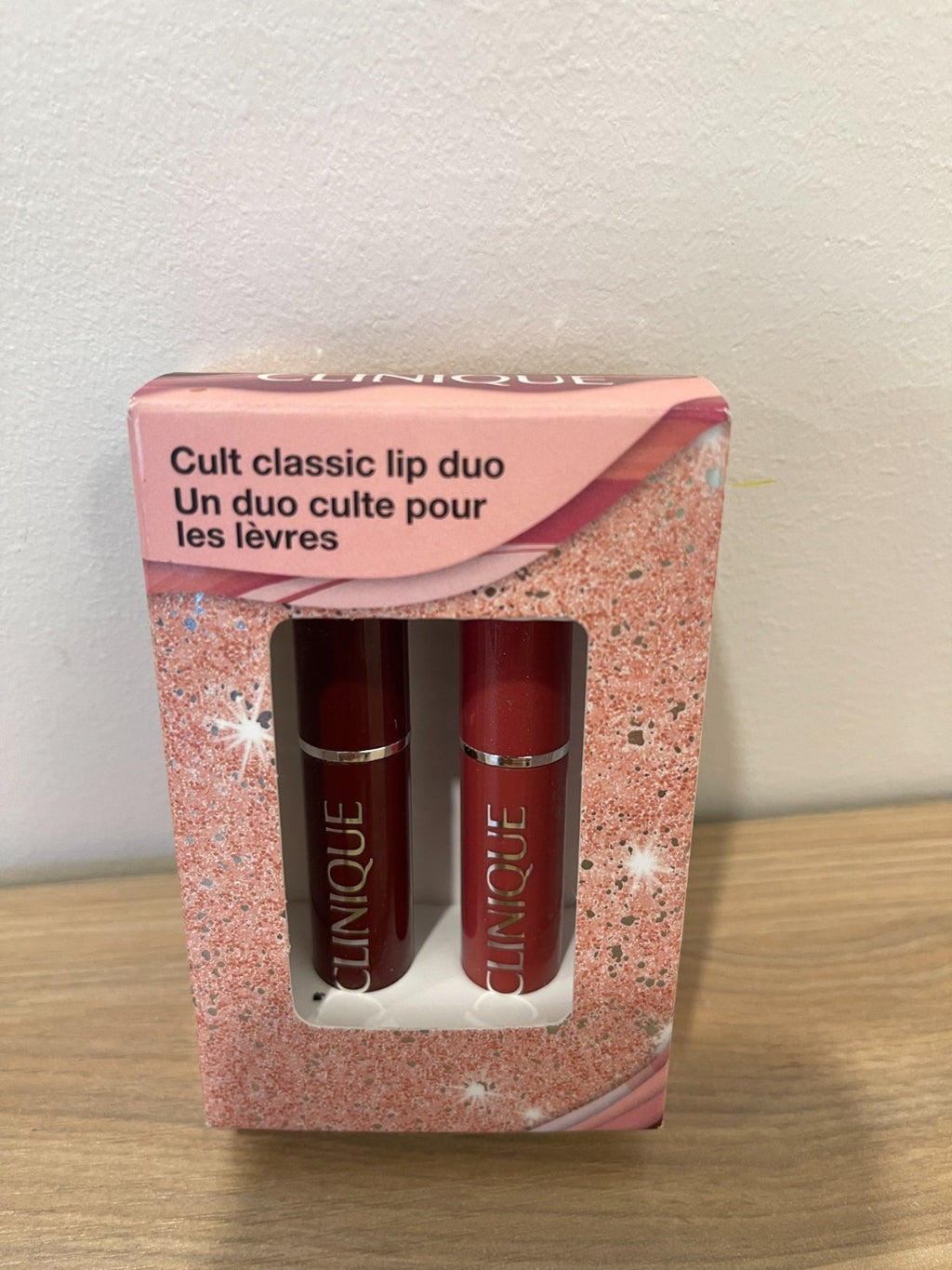 Clinique Mini Lip Duo with Black Honey and Pink Honey - Sheer Glossy Balm Set