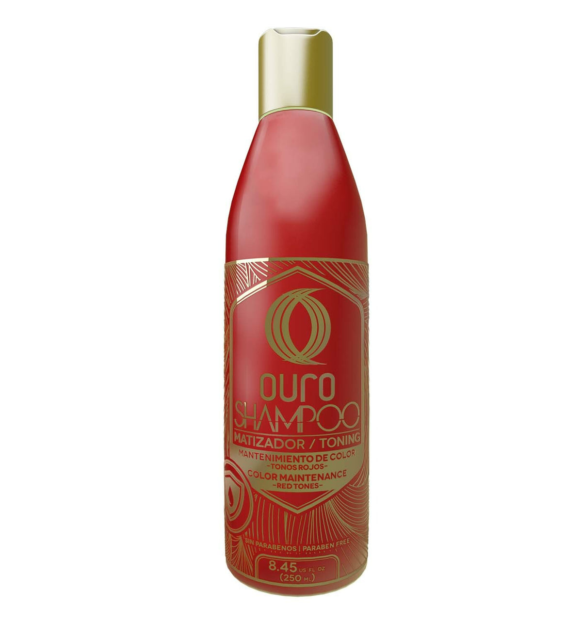 Red Hair Shampoo - Color-Refreshing Toning for Vibrant, Healthy Hair 8.45oz - 2 Bottles