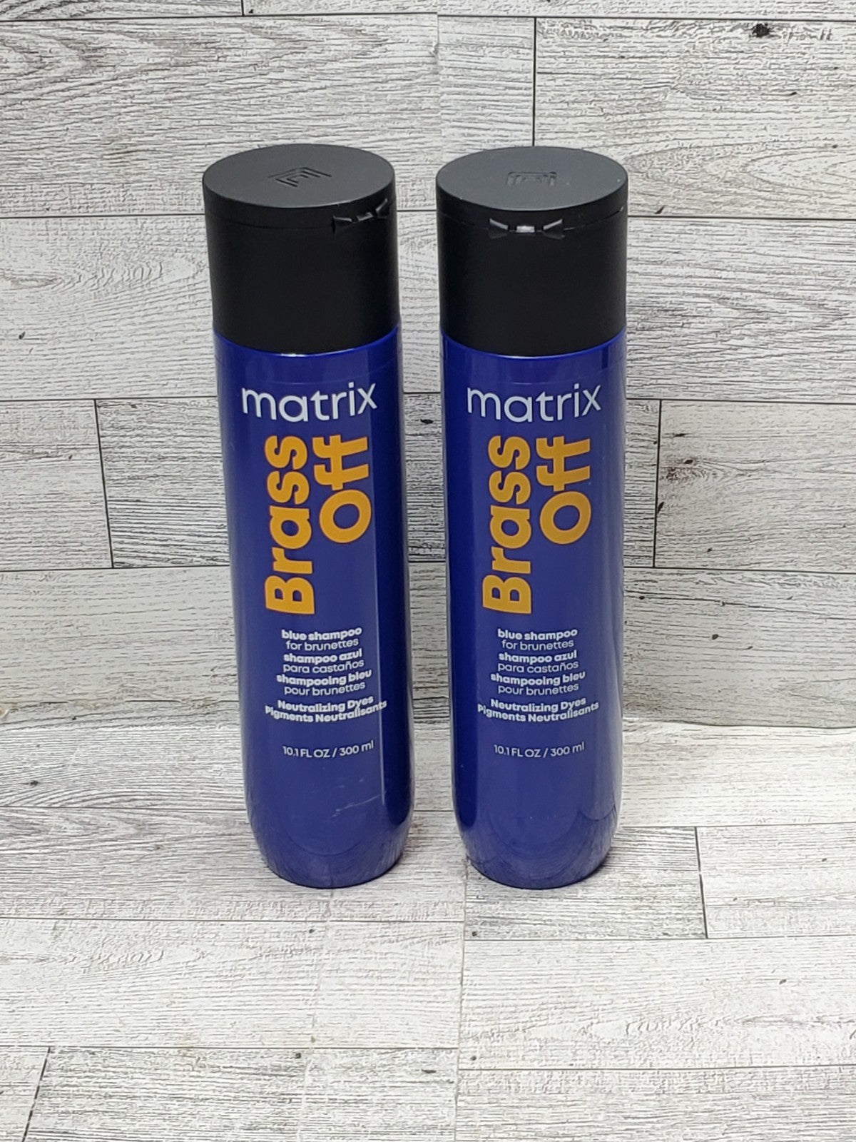 Blue Toning Shampoo for Color Treated Hair - 10.1 oz Duo Pack