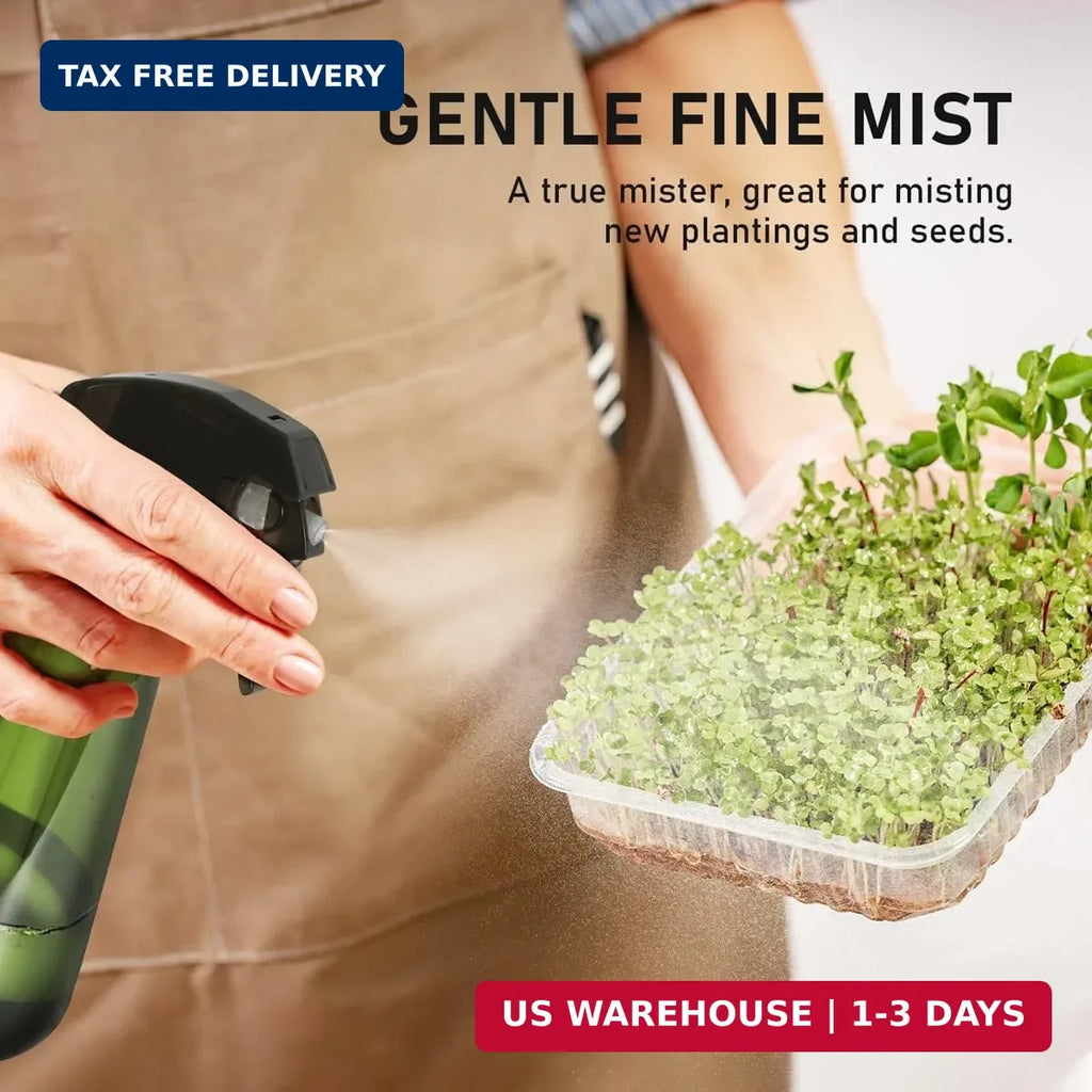 16oz Plant Spray Bottle with Fine Mist for Indoor Gardening and Care