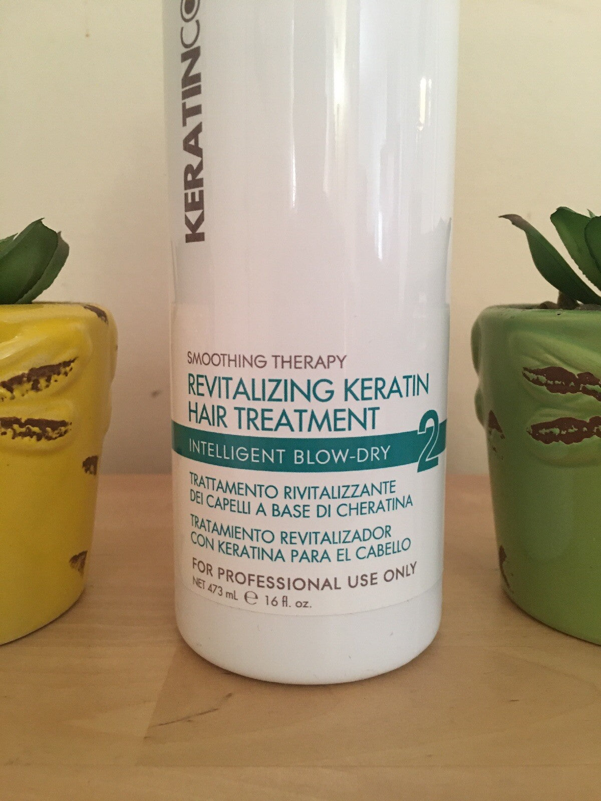 Keratin Complex Hair Smoothing Treatment 16 oz Revitalizing Keratin System