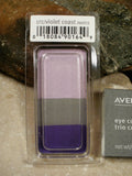 Aveda Eye Color Shadow Trio Violet Coast 172 Purple Grey & Light Purple