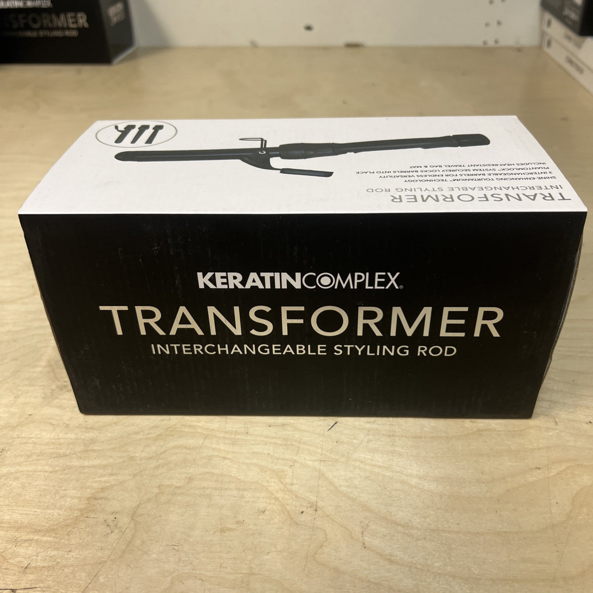 Hair Styling Rod - Interchangeable Keratin Complex Transformer