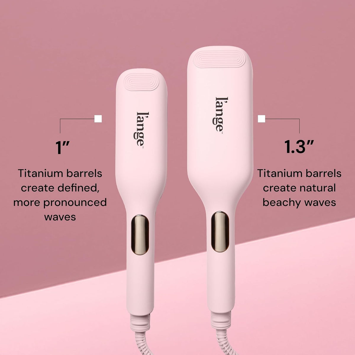 Deep Wave Hair Waver with Titanium 1-Inch 3-Barrel Styling Tool