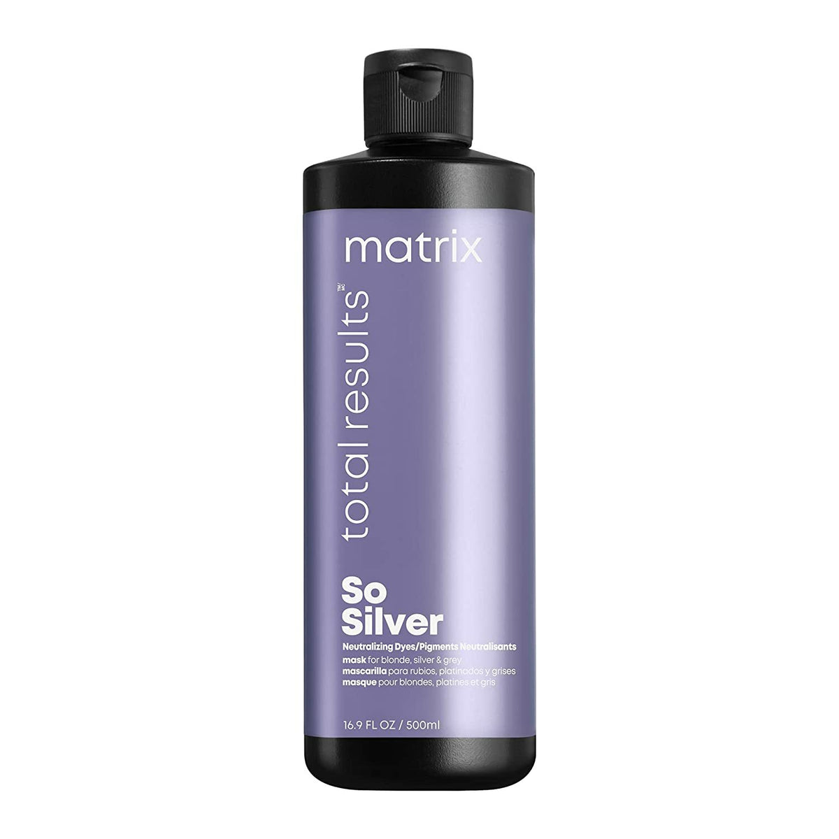 Silver Hair Mask Deep Conditioning Toner for Blonde & Gray Hair 16 oz