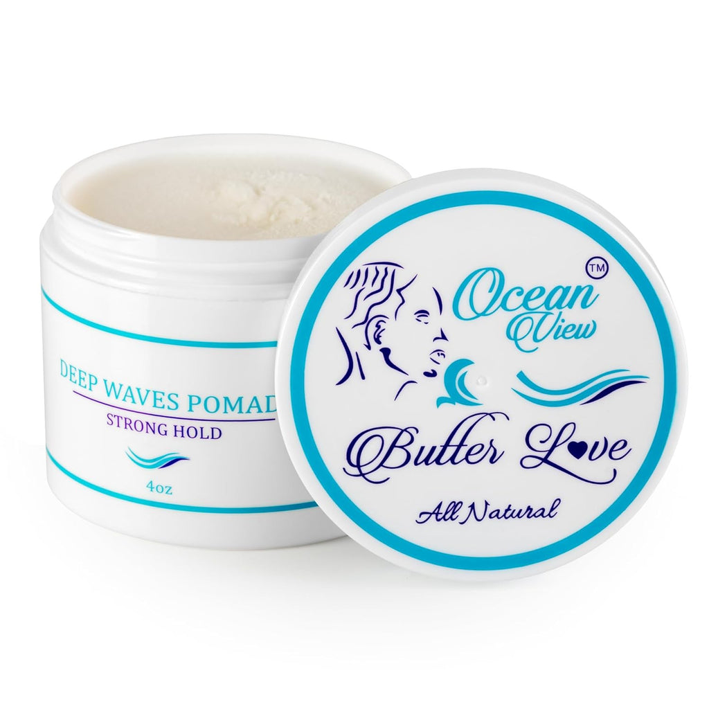 Wave Grease for Men & Women - Moisturizing 360 Wave Pomade, Strong Hold