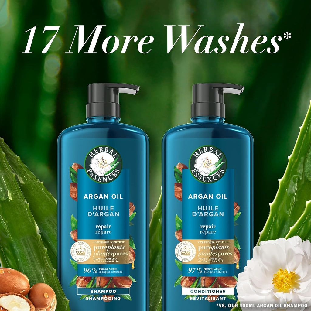 Herbal Essences Argan Oil of Morocco Shampoo & Conditioner Set - 20.2 Fl Oz 2 Pack