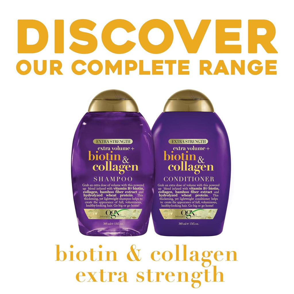 Sulfate-Free Biotin Collagen Conditioner for Thick, Full Hair - 13 Fl Oz