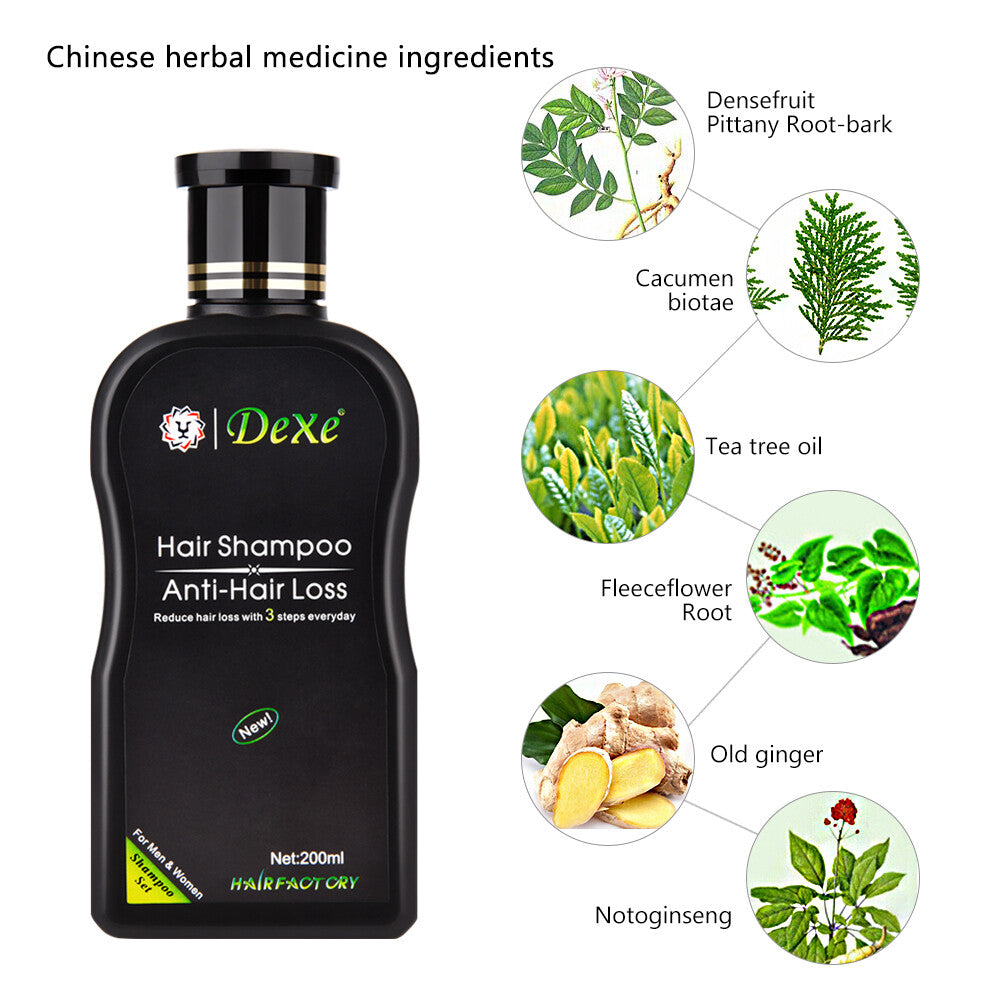 Anti Hair Loss Shampoo for Hair Growth - Natural Herbal Treatment, 200ml