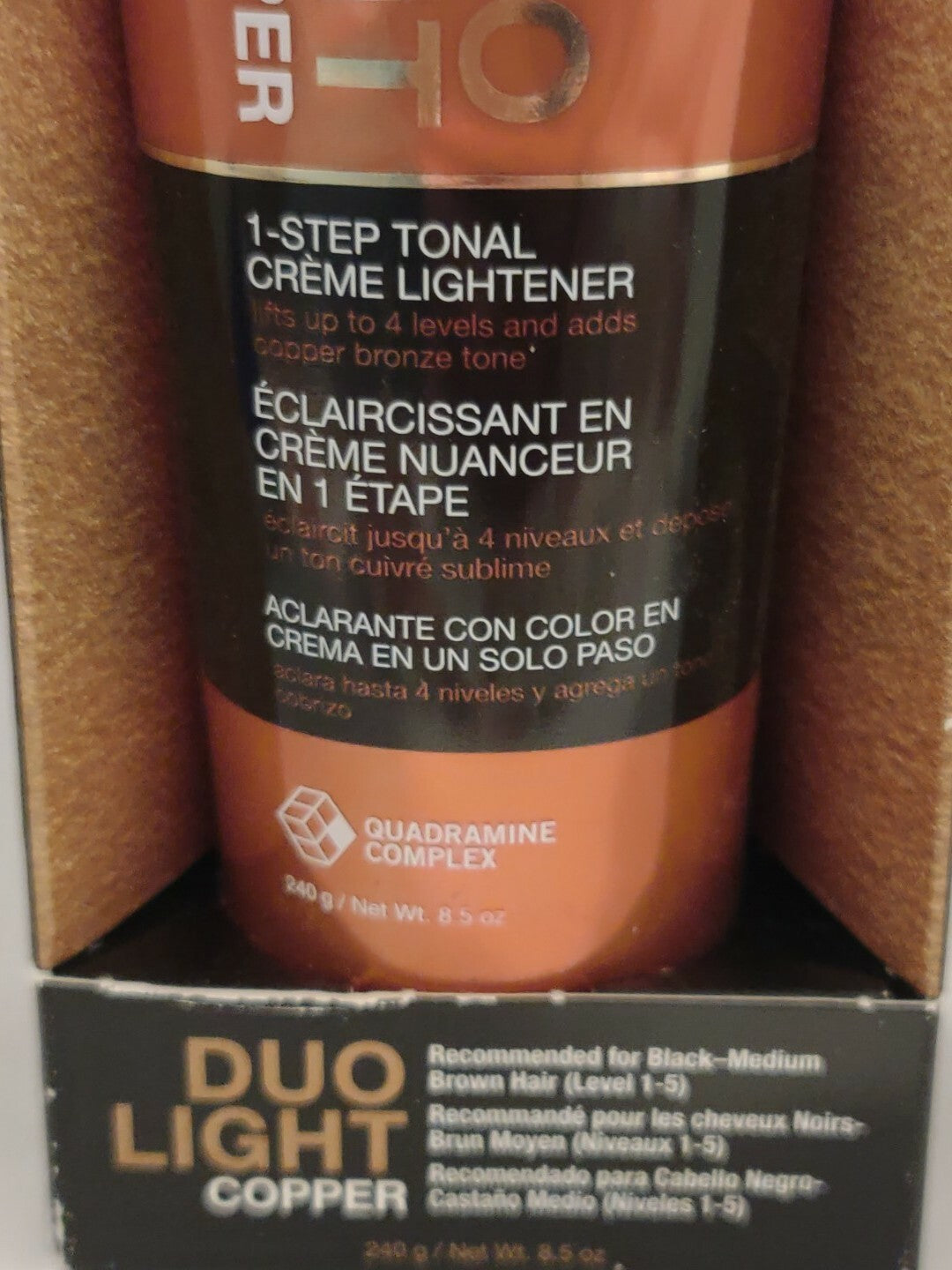 Joico Duo Light Copper Tonal Creme Lightener - 8.5 oz Hair Bleach