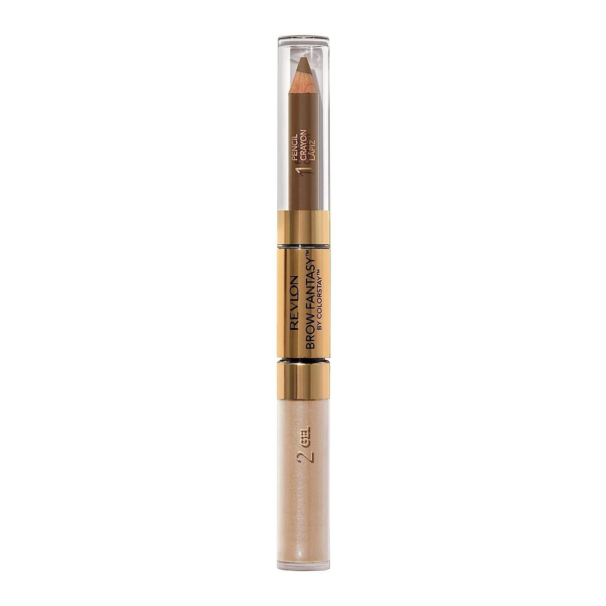 Eyebrow Gel & Pencil Duo - Natural Dark Blonde, 2-in-1 Brow Enhancer