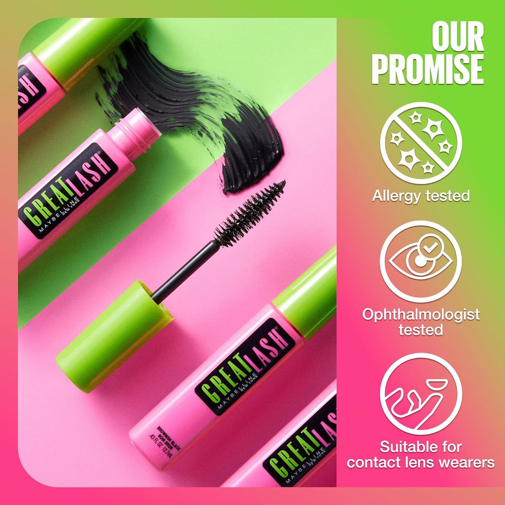 Clear Mascara for Lashes and Eyebrows - Conditioning & Natural Look