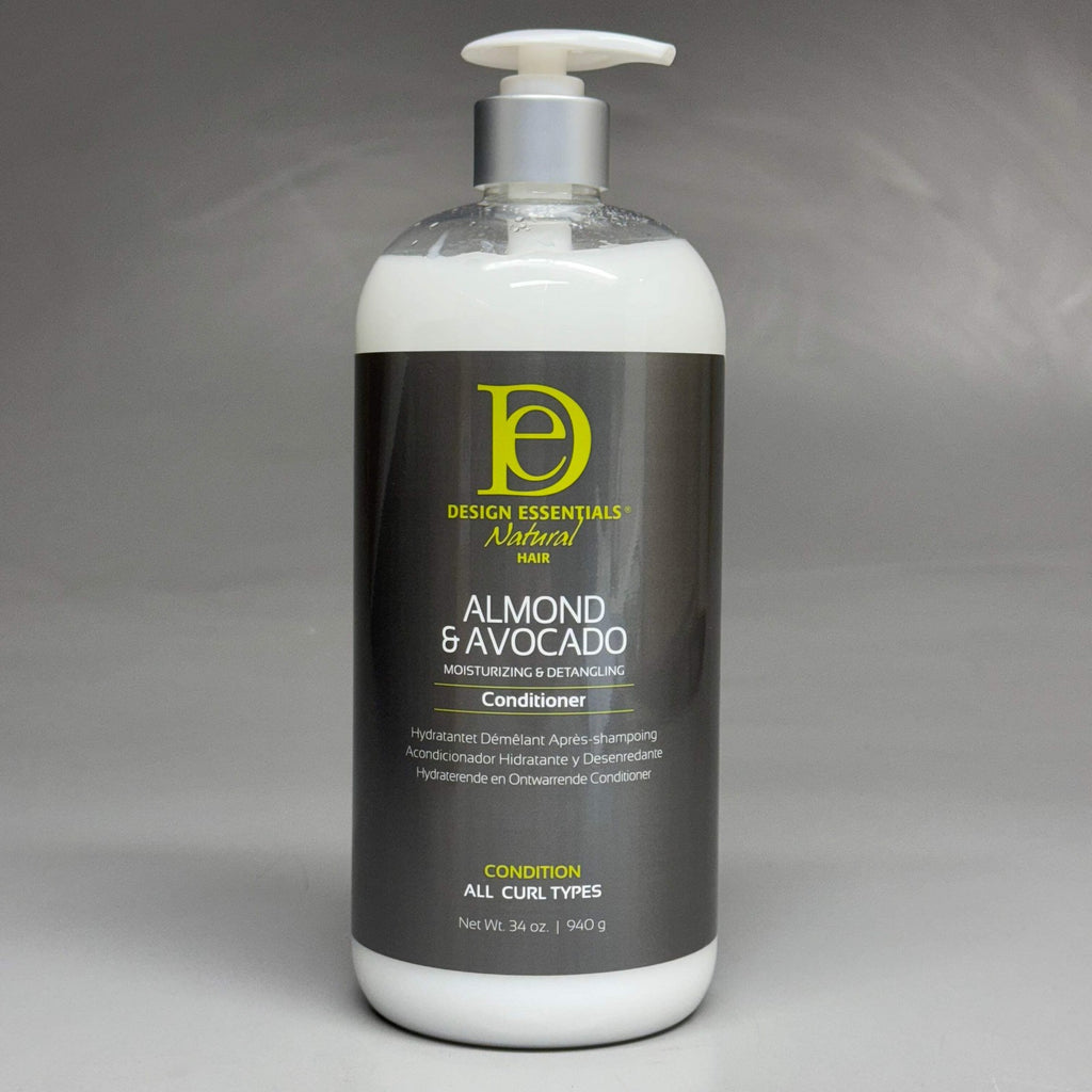 Moisturizing & Detangling Conditioner for Hair - Almond & Avocado, 34 oz