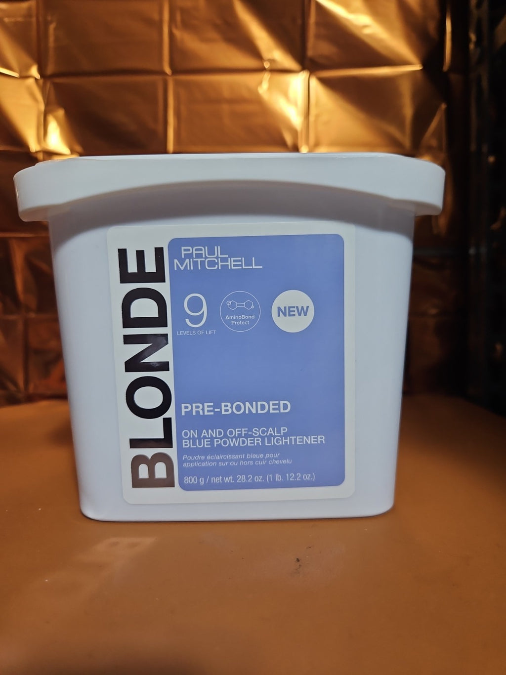 Paul Mitchell 9 Levels Blonde Pre-Bonded Blue Lightener 28oz Powder