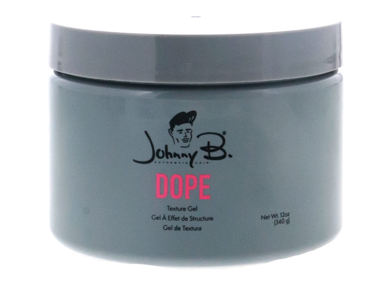Johnny B Dope Texture Gel - 12 oz Strong Hold Matte Styling Gel