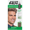 Hair Color Kit Light Brown - Permanent Gray Coverage, Nourishing Formula