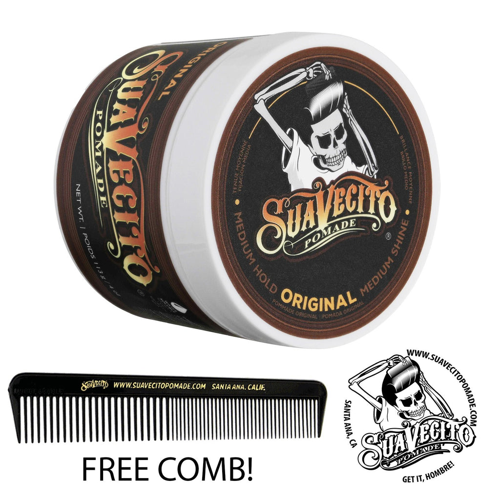 Strong Hold Hair Pomade 4 oz & 32 oz - Water-Based Styling Paste