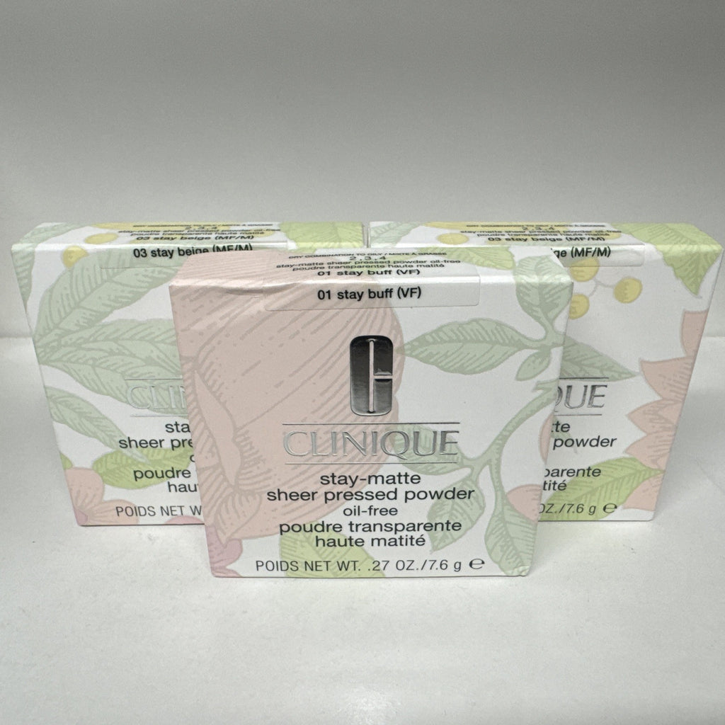 Oil-Free Stay Matte Sheer Pressed Powder — Full Size 0.27 oz / 7.6 g