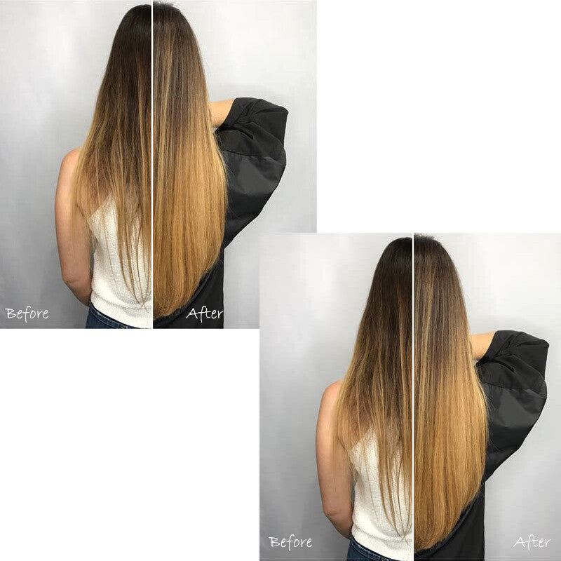 Real Human Hair Clip-In Extensions 8-24 Inch Body Wave Thick Full Head