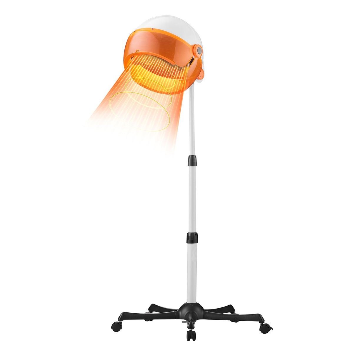 Professional Hooded Hair Dryer 1875W Salon-Quality Stand-Up Hair Dryer with Adjustable Temp & Speed
