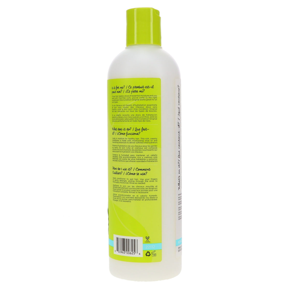 DevaCurl One Condition Original Daily Cream Conditioner 12 oz for Curly Hair