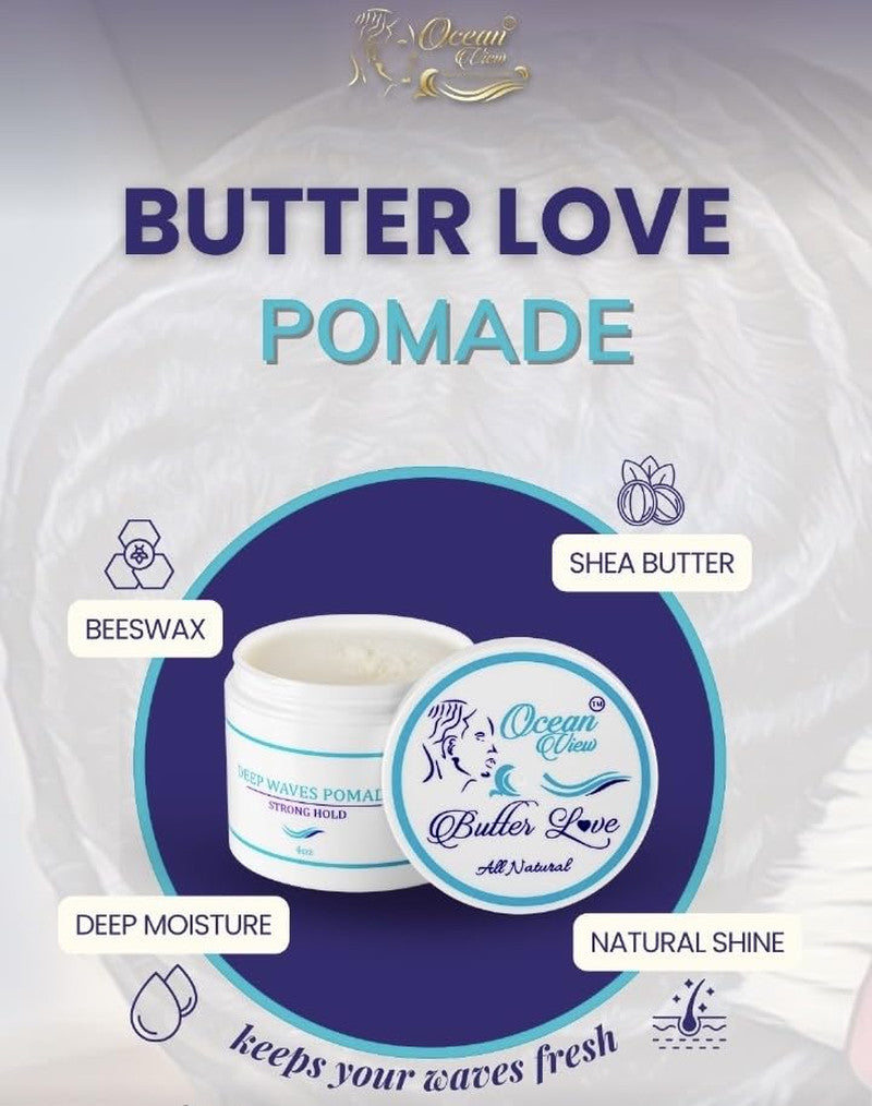 Wave Grease for Men & Women - Moisturizing 360 Wave Pomade, Strong Hold
