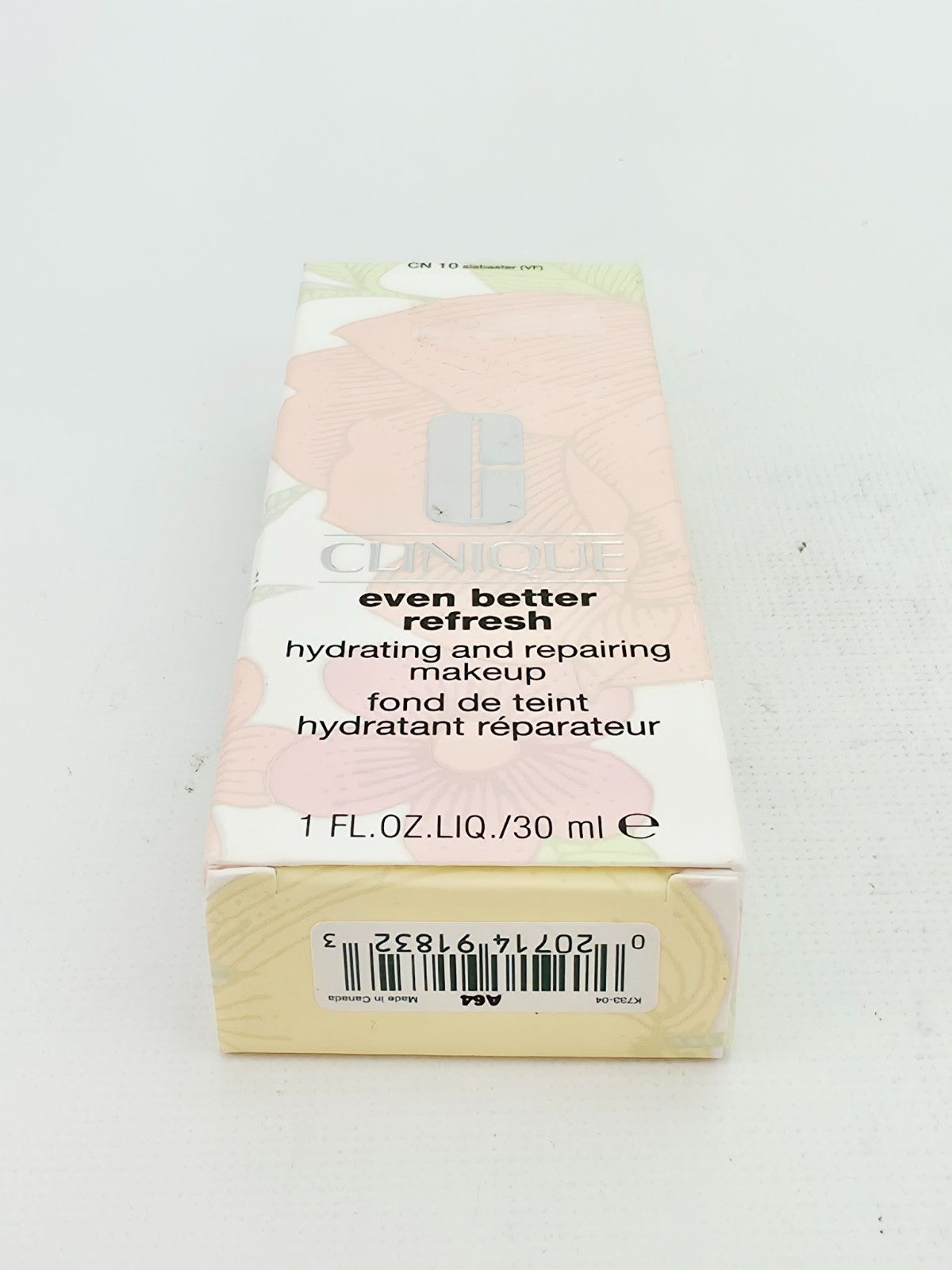 Clinique Even Better Hydrating Makeup CN 10 Alabaster 1 oz - Repairing, Radiant Finish