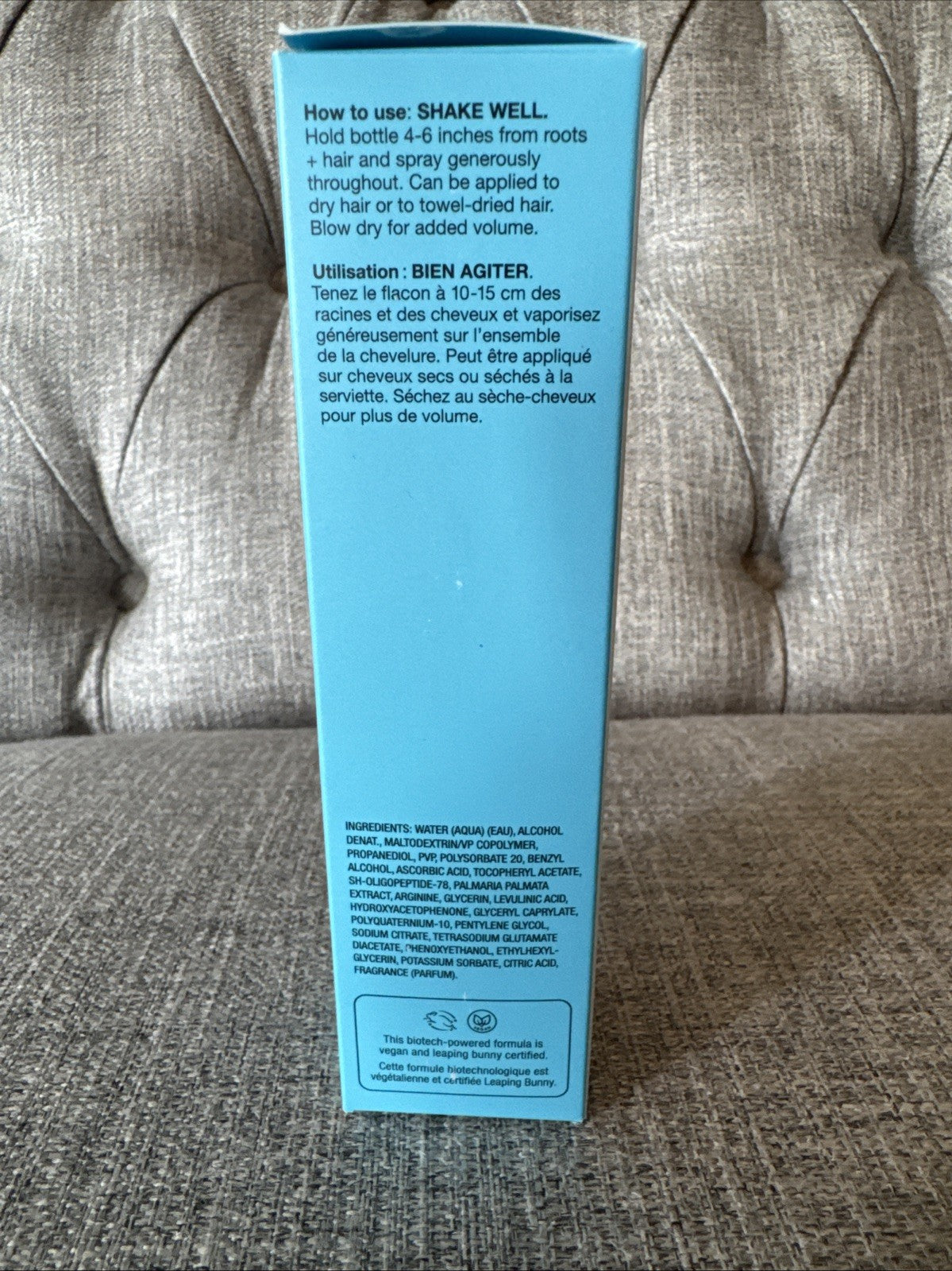 K18 Biomimetic Hair Science Volume Spray - Lightweight Reparative Hair Mist 4oz