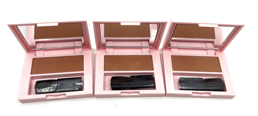 Bronze Goddess Powder Bronzer in Medium with Brush - 3 Pack