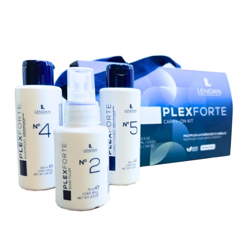 Lendan Plex Forte Hair Care Kit - Shampoo & Conditioner for Damaged Hair