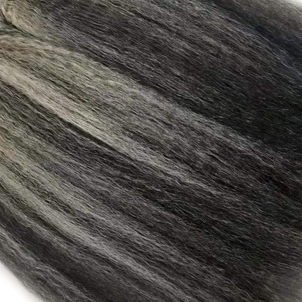 Brazilian Virgin Kinky Straight Ombre Hair Bundles - 3 P1B/613 Human Hair