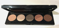 Bobbi Brown Rosey Nudes Eye Shadow Palette — 5 Shade Velvet Plum Mauve Cocoa