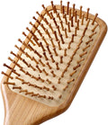 Natural Bamboo Paddle Hair Brush for All Hair Types - Eco-Friendly & Scalp Massage