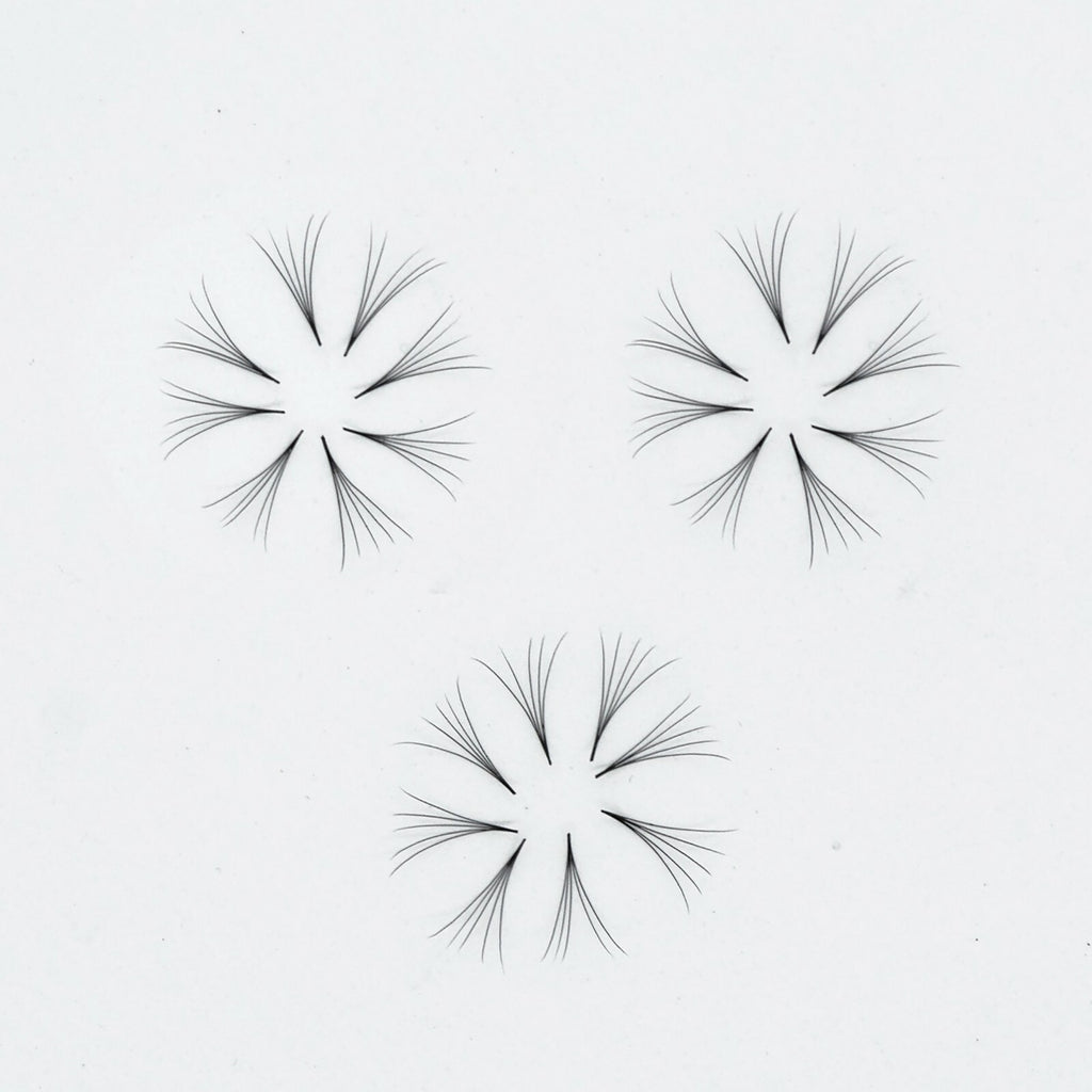 1000 Fans Premade Volume Eyelash Extensions - Handmade Lash Fans for Lash Artists