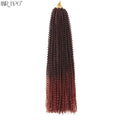 Pre Looped Ombre Passion Twist Crochet Hair Water Wave Synthetic