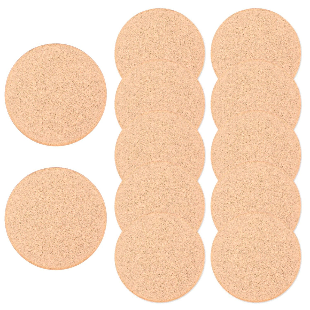 10 Pack Makeup Sponges for Foundation Concealer & Powder - Reusable & Soft