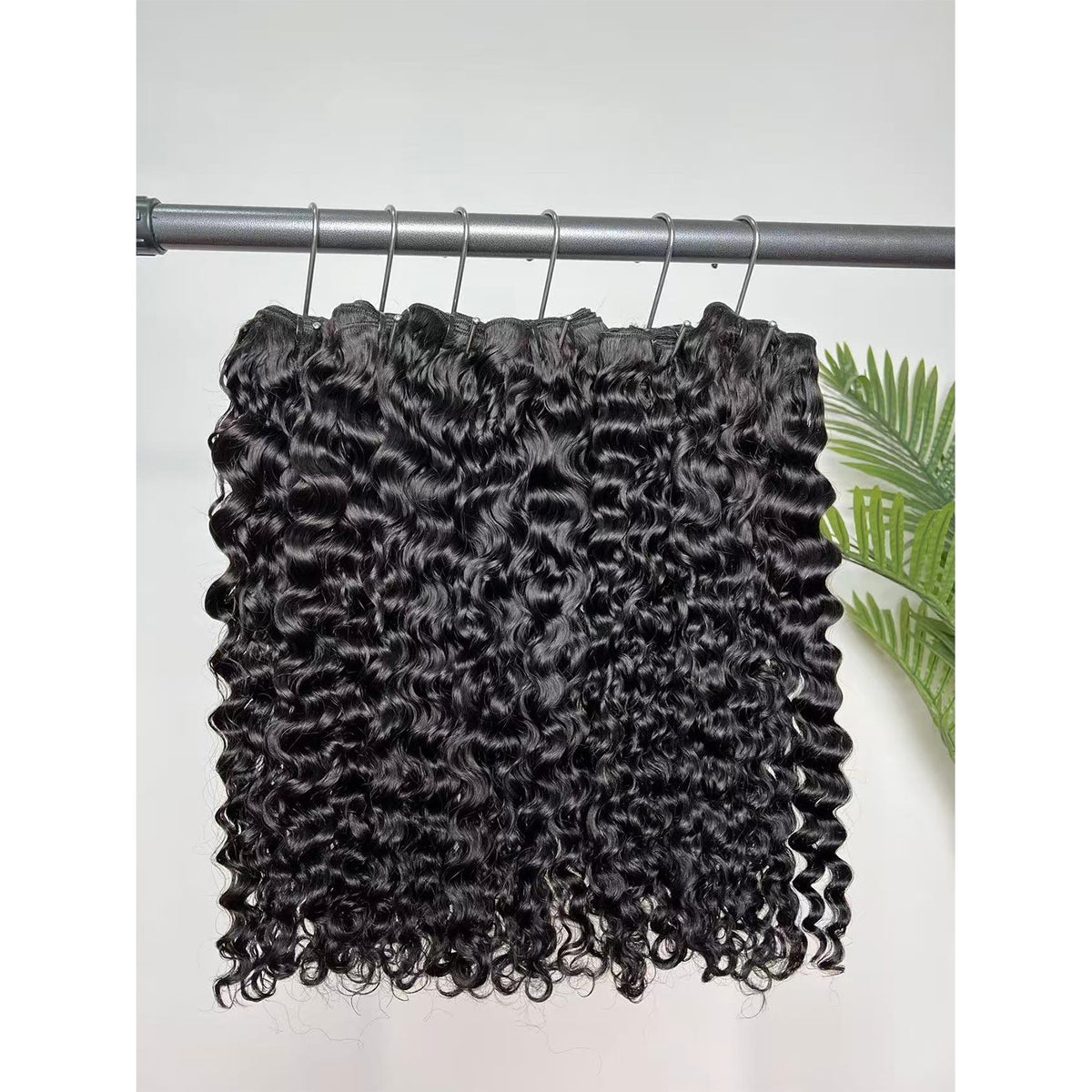 Burmese Curly Human Hair Bundles - Natural Color & Full Thick Texture