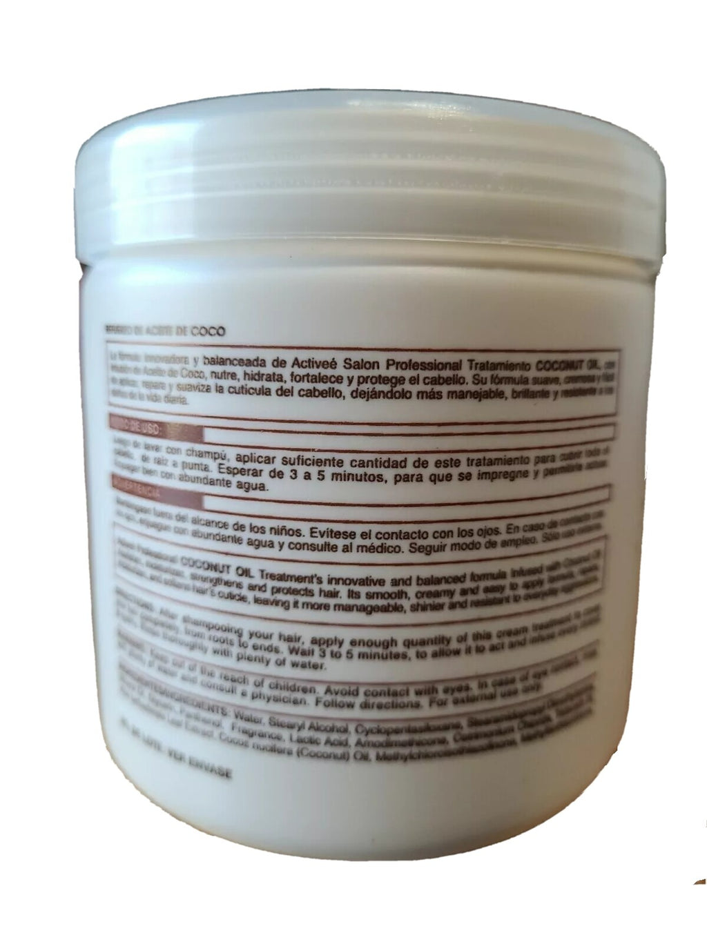 Coconut Oil Hair Mask Treatment - Hydrating & Shine Boost for Dull, Frizzy Hair 16 oz