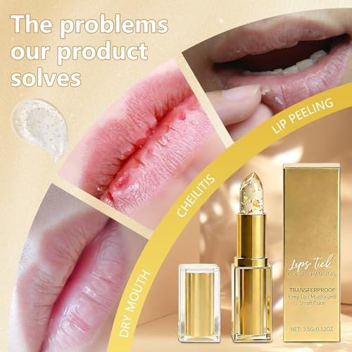 Color Changing Lipstick Set - No Transfer, Hydrating & Long-Lasting