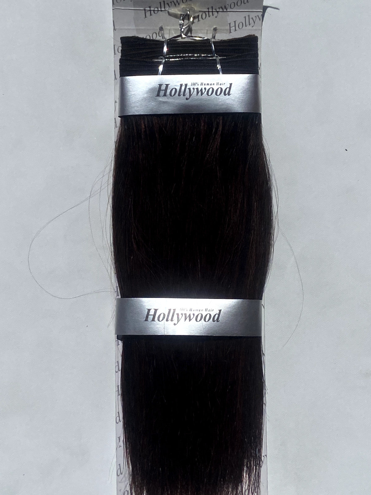 10-Inch Multi-Color Human Hair Weft - Silky Straight Natural Extension