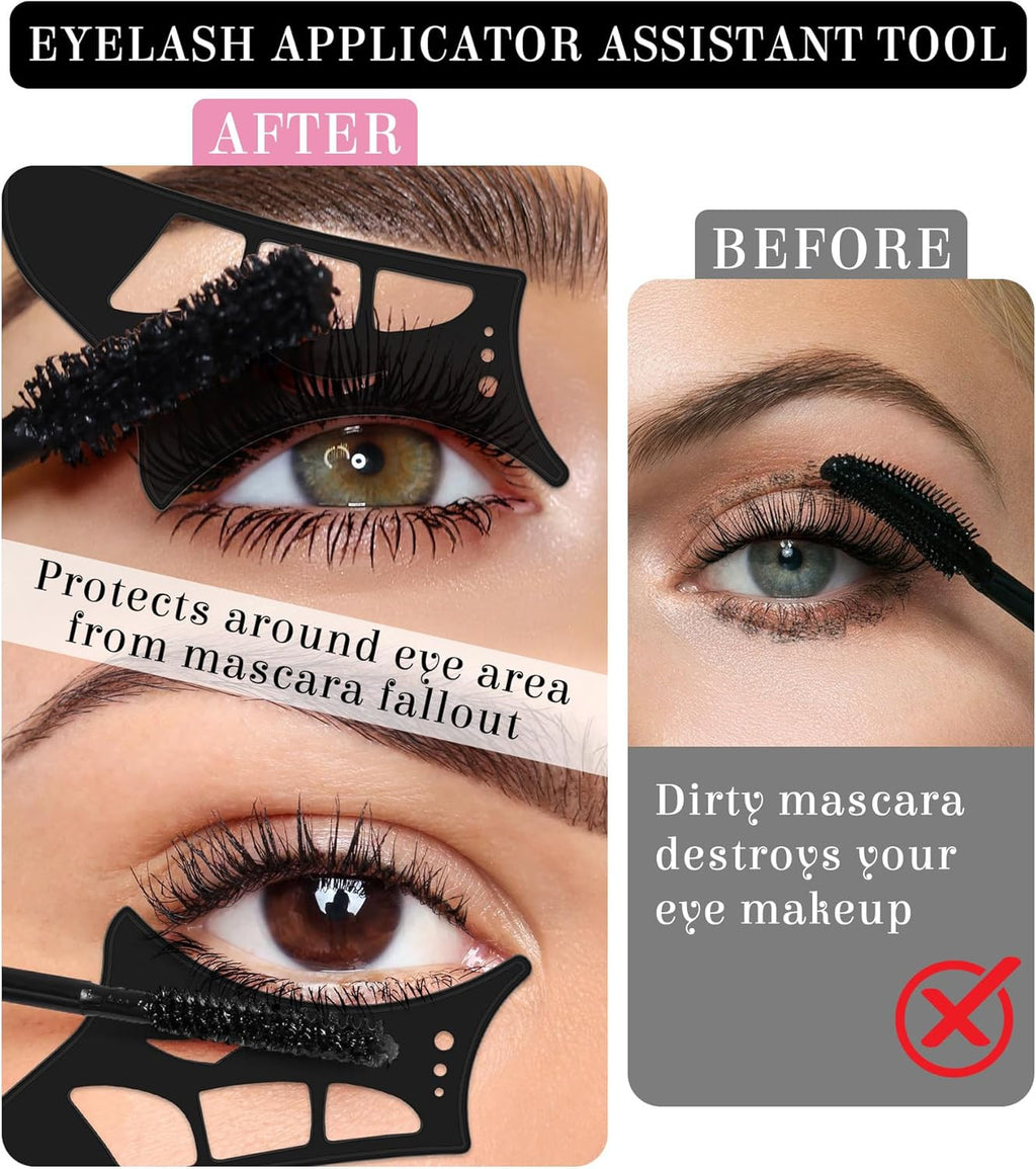 Reusable Eyeshadow & Cat Eyeliner Stencil Tool Set – 5 in 1 Guide