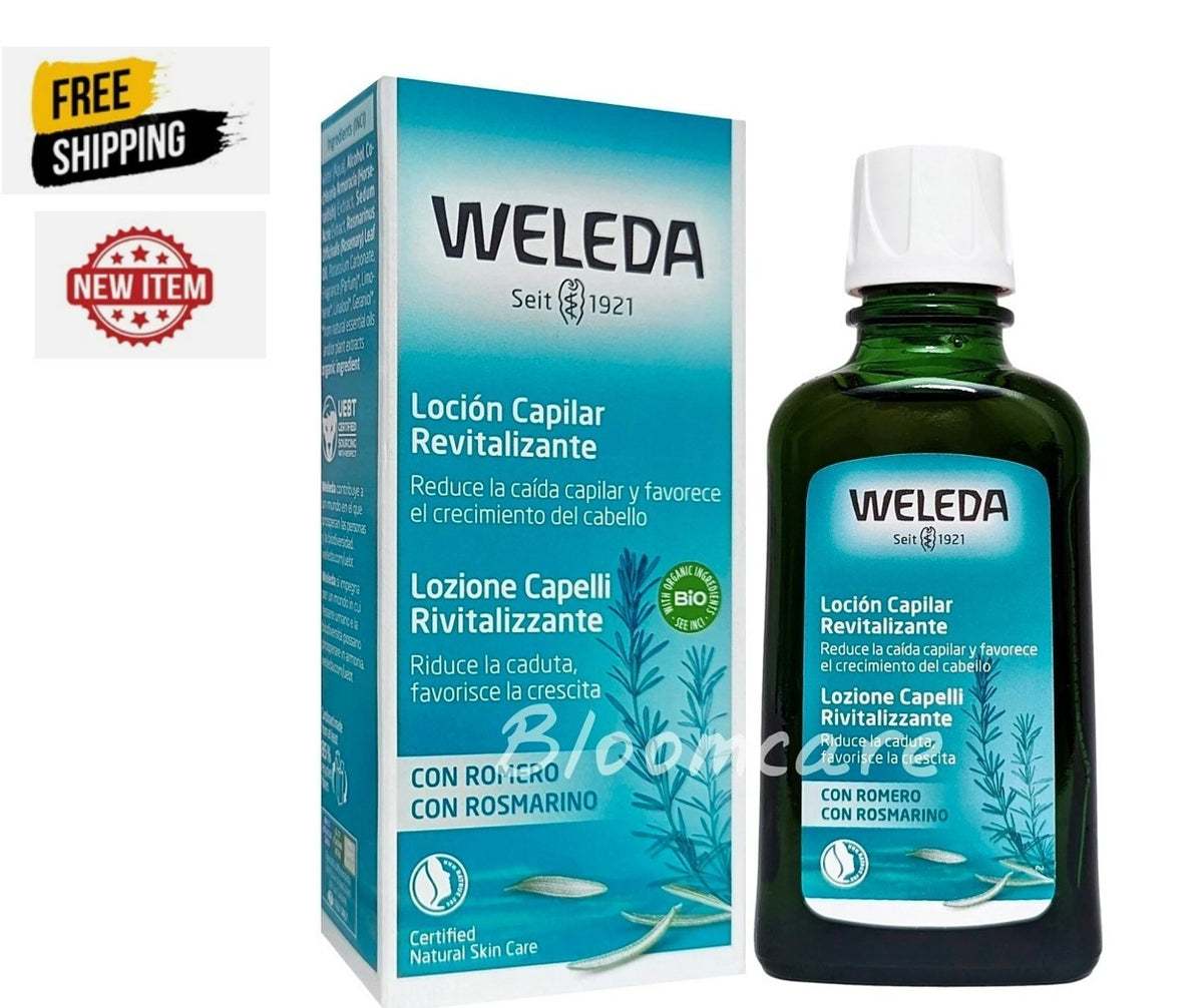 Weleda Rosemary Hair Tonic - Revitalizing Hair Growth & Scalp Care 100ml
