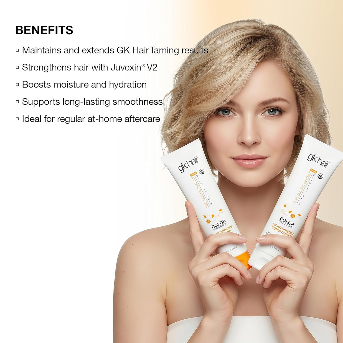 Travel Size Curly Hair Shampoo & Conditioner Set for Color Protection