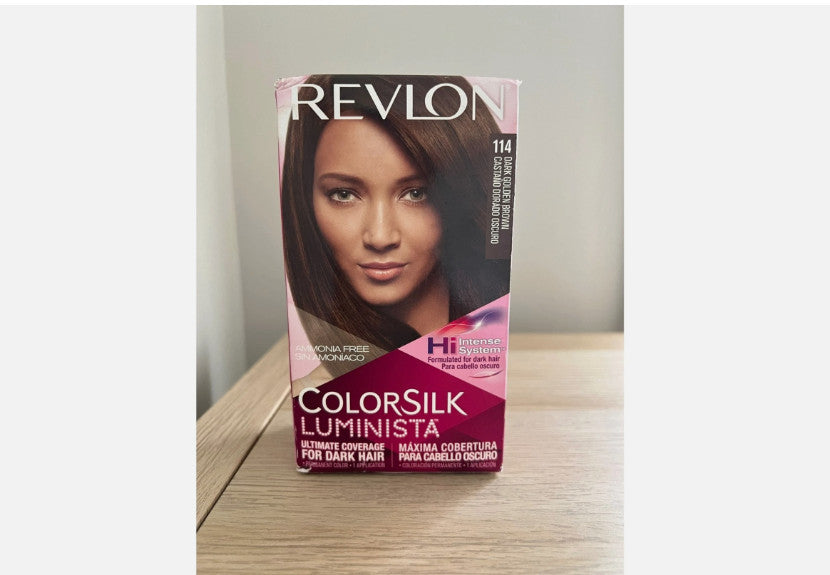 Revlon ColorSilk Luminista Hair Dye - Dark Golden Brown 6-Pack