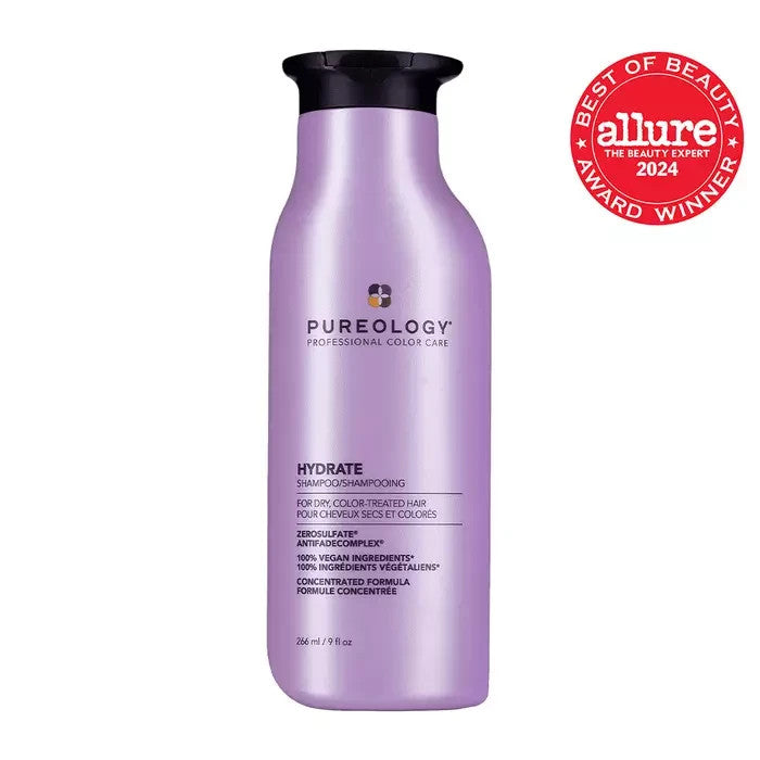 Pureology Hydrate Shampoo & Conditioner + Color Fanatic Spray Set - Hair Care Gift Set