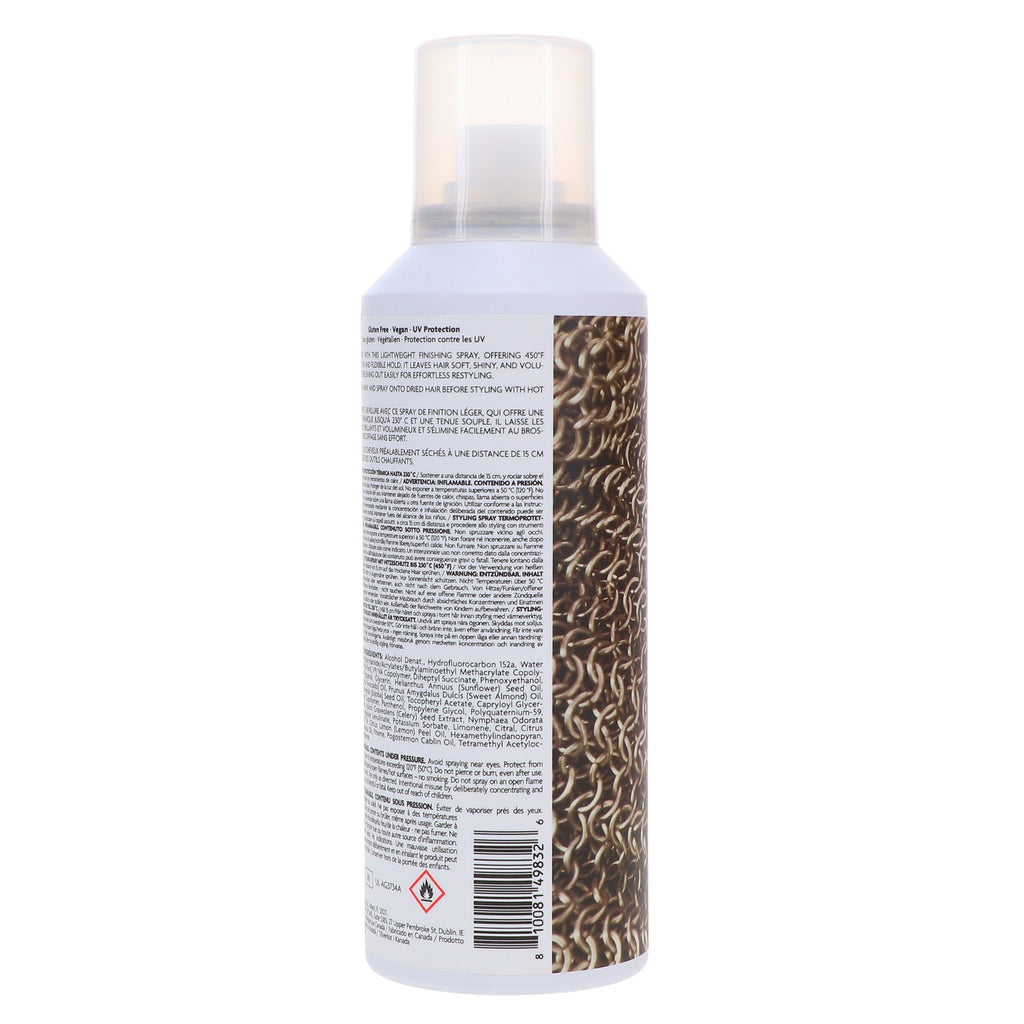 Heat Protection Hair Spray - Lightweight Styling Shield for Blow-Dry & Flat Iron
