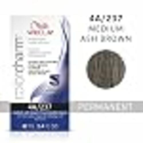 (2 Pack) Wella Color Charm Permanent Liquid Hair Color 4A Medium Ash Brown - Long Lasting Gray Coverage