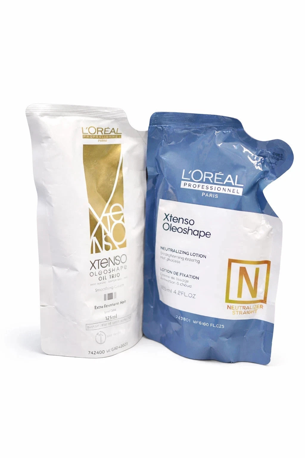 L'Oréal Xtenso Oleoshape Extra Resistant Hair Smoothing Cream 125ml + Neutralizer Set