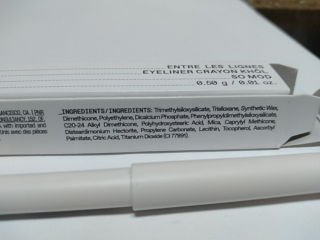 Kohl Eyeliner Pencil - Long-Lasting Eye Makeup - 0.01 OZ SO MOD