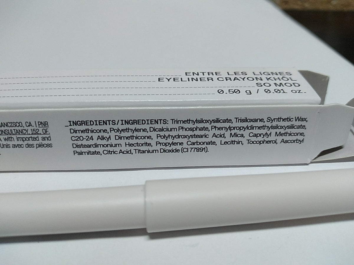 Kohl Eyeliner Pencil - Long-Lasting Eye Makeup - 0.01 OZ SO MOD